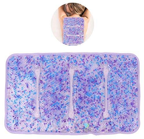 Hot and Cold Large Gel Bead Pack by FOMI Care | 20” x 12” | Ice Therapy for Back, Shoulder, Knee, Thigh Pain Relief | Premium Reusable, Oversized Wrap and Compress | Freezable, Microwaveable