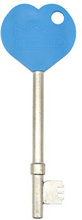 Radar Key Blue Top Comfort Grip for Phlexicare Radar NKS Lock Pack of 1