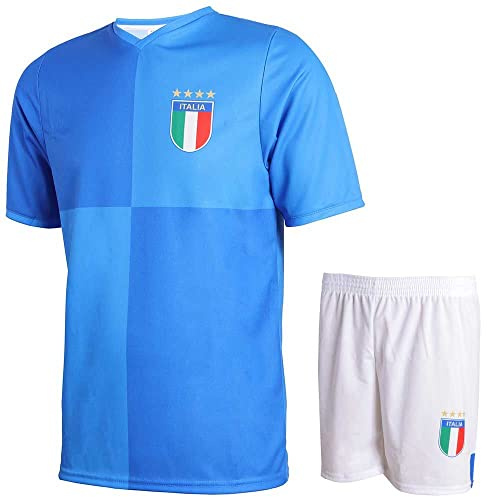 Maillot de Foot Italie Domicile - Enfant et Adultes - Ensemble Foot - 140