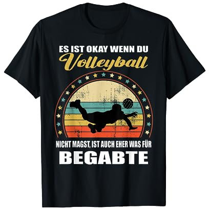 Lustiger Spruch für den Volleyballer Mann & Frau Volleyball T-Shirt