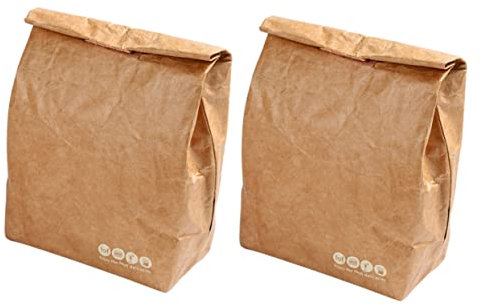 MAGICLULU 2stücke Praktische Lunch-einkaufstasche Tragbare Bento-aufbewahrungstasche Aus Langlebigem Material Für Picknick Im Freien Lunchbox Für Studenten Und Büroangestellte