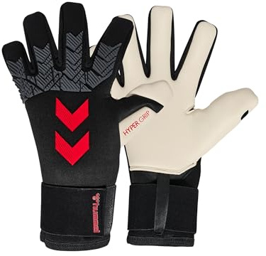 Hummel hmlGK Hyper Grip Torwarthandschuhe schwarzweiss, 11 Unisex