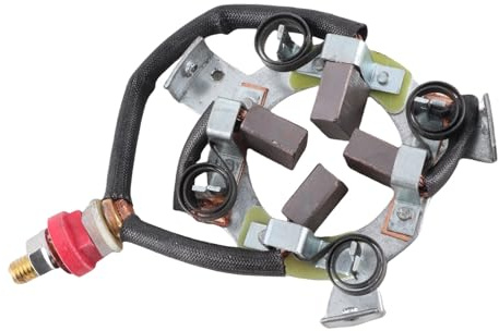 Cepillos de Motor de Cabrestante ATV, Kit de Escobillas de Carbón para Motor Kit de Reparación de Soporte de Escobillas de Carbón de Arranque de Orificio Central de 45 Mm para