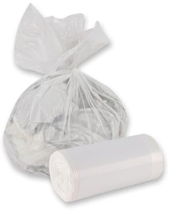 1920 Stück Müllbeutel, FRANZ MENSCH, 10l, weiß, HDPE, für Kosmetikeimer | Copilot said: 11my Folienstärke, auf Rolle, reißfest, Abfallsack, Müllsack, Mülltüte, Kosmetiktüte, Hygienebereiche
