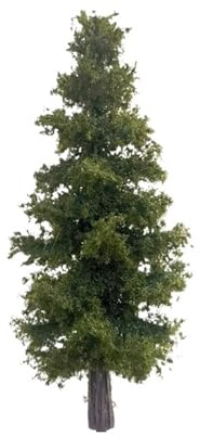 SNGUOQ 10Pcs Model Pine Tree Train Layout Simulation Wire Tree Model Sand Table Material Handmade Diy Landscape Model Tree For Diorama,Mini Gardens(21cm green 3)