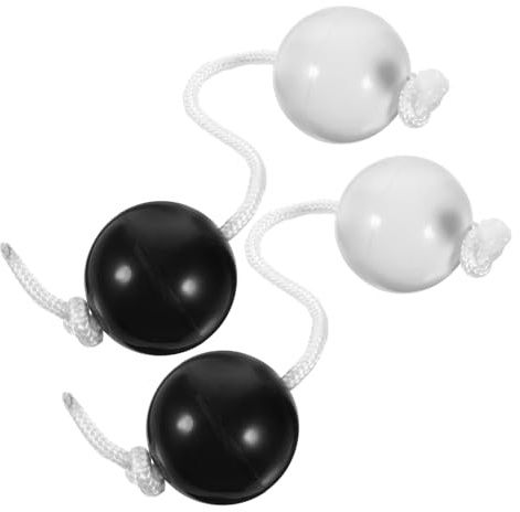 SUPVOX 2 pièces Rhythm Double Balls Shaker Instrument de Musique Percussion pour Débutants et Surface Lisse et Cadeau pour Fêtes et Cours de Musique