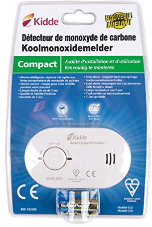 Kidde - Détecteur de CO - Compact - 85 dcb