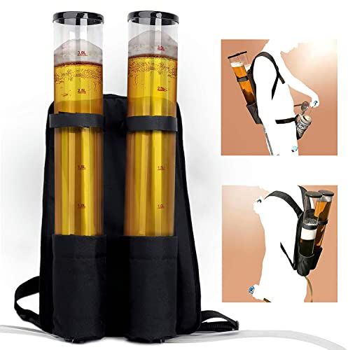 GOODS+GADGETS El éxito de culto - Mochila de cerveza Duo mochila de bebidas de 2 x 3 litros de capacidad