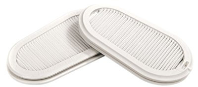 GVS Elipse filtres P3 Lot de 2 Blanc Synthétique One Size