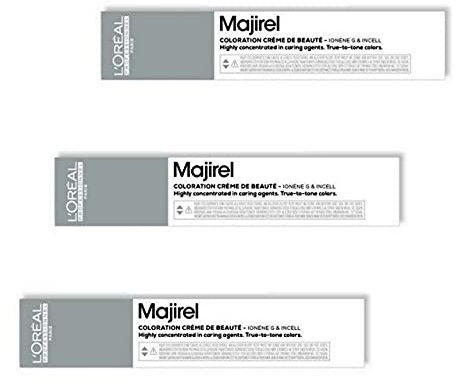 3 x Loreal Majirel Cremehaarfarbe Super Lichtblond 10