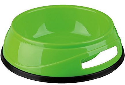 Trixie plastskål med gummibasring, 12 cm