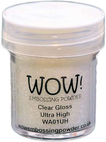 Wow Embossing Powder Ultra High 15 ml-Clear Gloss