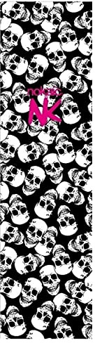 Nokaic Schleifband für Tretroller, Freestyle, 50 cm x 13 cm (Skull)