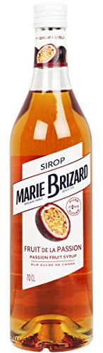 Marie Brizard Passion Fruit Syrup 70cl | Pure Cane Sugar Syrups | Exotic Sweetness for Coffee, Cocktails, Smoothies, and Desserts