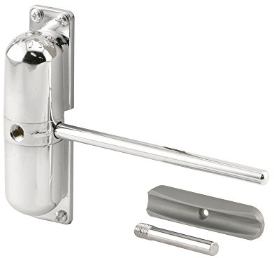 PRIME-LINE KC67US Sicherheitsfeder-Türschließer, chrome, 4-1/4 in
