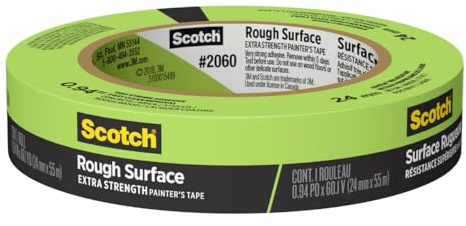 Scotchblue 20601A Masking Tape for Hard-to-Stick Surfaces - Green