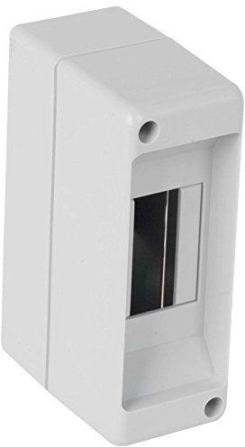 Electraline 60432 Coffret Mural sans Porte, 1-2 modules, Blanc