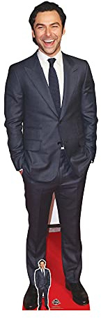 Star Cutouts Ltd Star Cutouts Aidan Turner/Poldark Life Size Cardboard Cut Out 178cm Tall, Multi-Colour, 178 x 54 x 178 cm