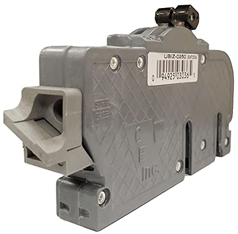 UBIZ0250-New Zinsco RC3850 Replacement. Two Pole 50 Amp Thin Series Manufactured by Connecticut Electric. Grey