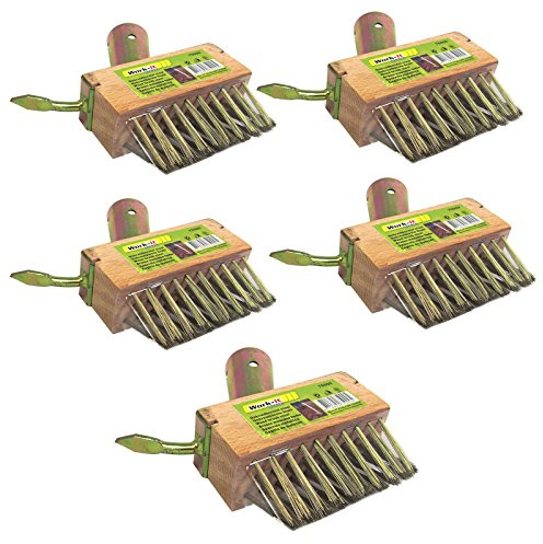 5X Fugenreiniger Stahlbürste Unkraut Moos Fugenbürste Fugenkratzer