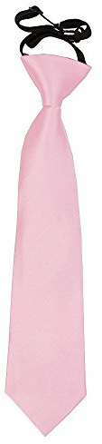 DQT Boys Plain Satin Pre-Tied Elastic Tie Age (2-7 Years) | Adjustable Neckwear for Weddings, Pageboys, Parties, School, Prom, Church, Ceremonies & Special Occasions