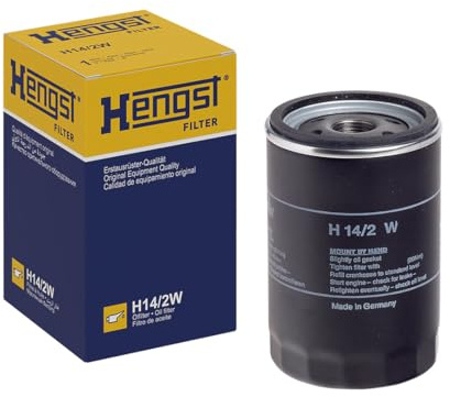 HENGST - Ölfilter H14/2W - Öl-Anschraubfilter für KFZ | Hochwertiger Motorölfilter für KFZ mit Otto- oder Dieselmotor - Robuster Ölfilter mit hoher Schmutzaufnahmefähigkeit