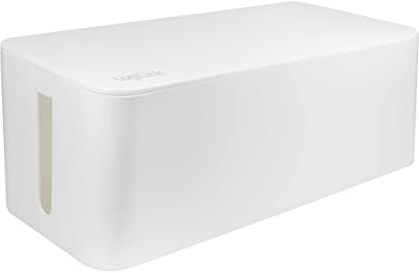 LogiLink KAB0063 LogiLink Cable Box. 40.7 cm Length, White, White