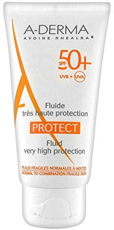 Aderma - Fluido spf 50+ pieles normales a mixtas