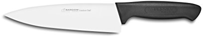 Fischer Bargoin SAS 337 – 20 Cuchillo de Cocina Mango surmoulé Negro 20 cm
