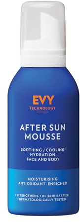 EVY After Sun Mousse - intensive Feuchtigkeit, Anti-Aging Technologie, fett- und parfümfrei