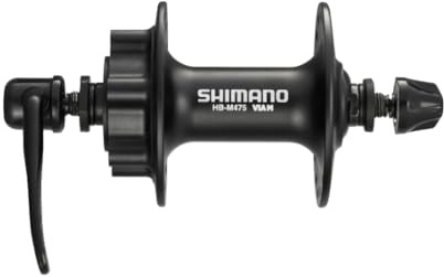 SHIMANO Unisex – Erwachsene Hbm475 Bremsscheiben, Schwarz, 32 Loch