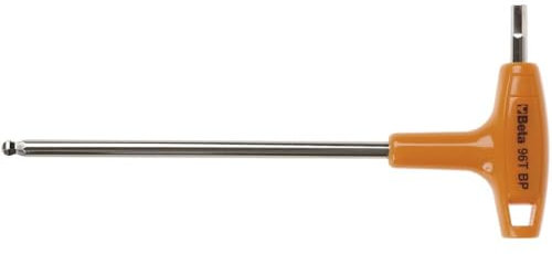 BETA 96TBP 5 - Chiavi maschio esagonale piegate con impugnatura di manovra cromate