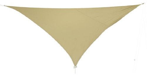 10T Wilson Sonnensegel dreieckig wasserdicht 5m - UV80+ Schutz, Robustes Tarp mit einfacher Montage - Sonnenschutz für Garten und Camping
