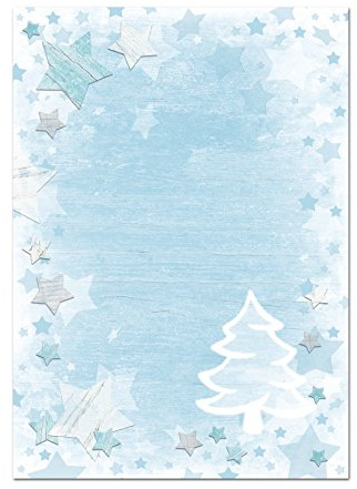 25 ark julpapper julpapper julpapper vit blomma vit turkos 100 g julpapper skrivpapper motivpapper DIN A4 designpapper
