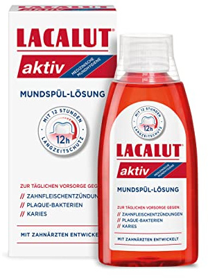 Lacalut aktiv Mundspüllösung, 300 ml Solución