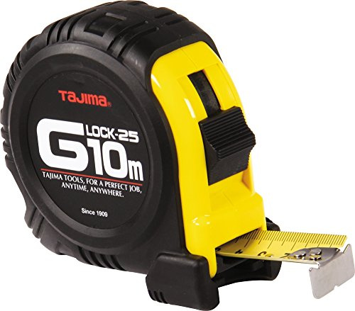 TAJIMA G-LOCK Bandmass 10m/25mm gelb, TAJ-25296