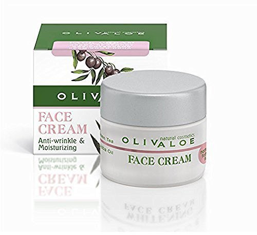 Face Cream (Normal to Dry Skin) with Organic Olive Oil & Organic Aloe Vera by Olivaloe