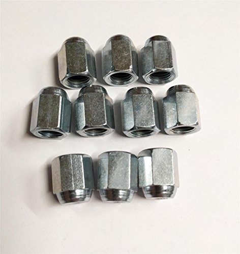 10x FEMALE BRAKE UNION NUTS imperial steel pipe tubing 3/8UNF x 24tpi Joiner