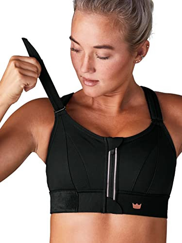 SHEFIT Ultimate Sports Bra - Black - Luxe