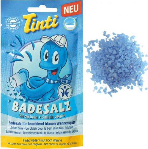 TINTI Badesalz: Badesalz blau, fruchtiger Duft