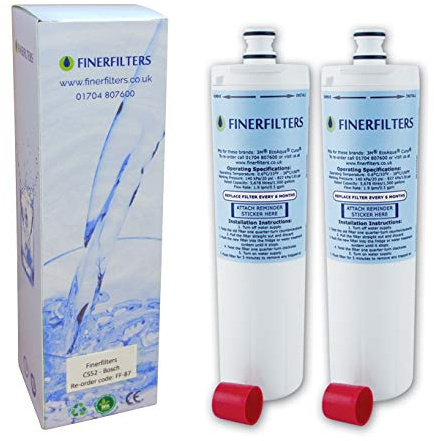 2 x Finerfilters Compatible Abode Water Filter Cartridge (AT2002 Safelock to Fit All Aquifier Taps)