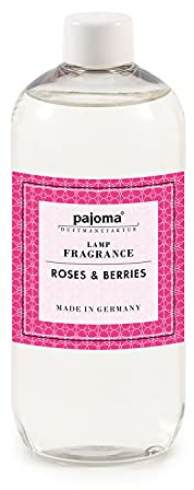 pajoma® Nachfüllflasche für Katalytische Duftlampe 500 ml, Roses & Berries | Raumduft Nachfüller - intensiver und hochwertiger Duft in Premium Qualität