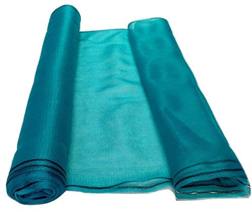 Yuzet 2m x 50m Green Debris Scaffold Garden Netting/Windbreak Shade, Crop Protection, Allotments Screen, Mesh Sheet, Anti Bird Net