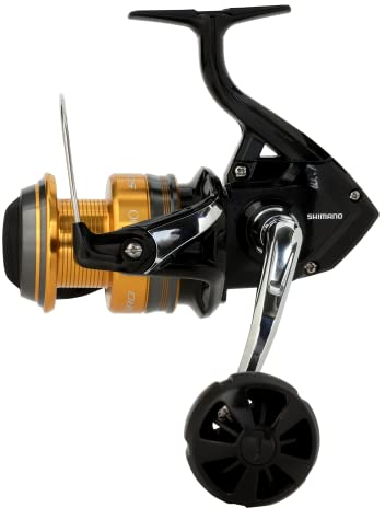 Shimano Socorro 5000F SW Offshore Spinnrolle, schwarz / goldfarben