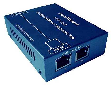 Dualcomm 10/100/1000Base-T Gigabit Ethernet Network Tap