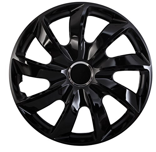 Copricerchi Universali STIG Nero 14, set 4 pezzi