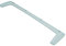 Hotpoint Indesit C00114611 - Mensola anteriore in vetro per frigorifero e freezer, colore: Bianco