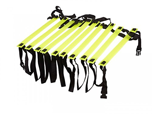 RHINOS sports Escalera de coordinación (6 m, incluye bolsa de transporte)