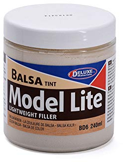 DELUXE MATERIAL modell lätt fyllmedel (Balsa) S-SE32A