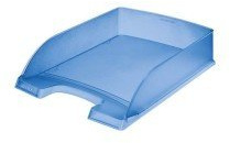 Leitz Briefkorb Standard Plus, A4, Polystyrol, blau frost